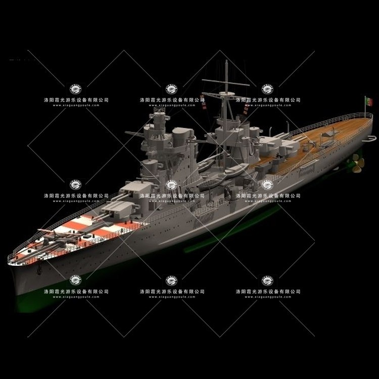 马山充气勤务舰船模型